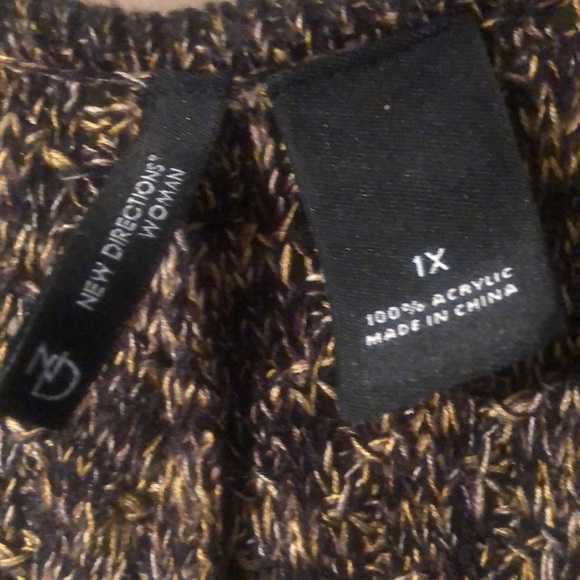 New Direction Women’s Acrylic Sweater XL - Picture 2 of 4